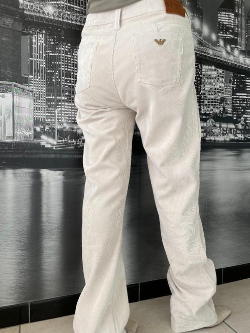 prachtige witte broek Armani Jeans - Size 32, Vêtements | Femmes, Culottes & Pantalons, Comme neuf, Taille 42/44 (L), Blanc, Longs