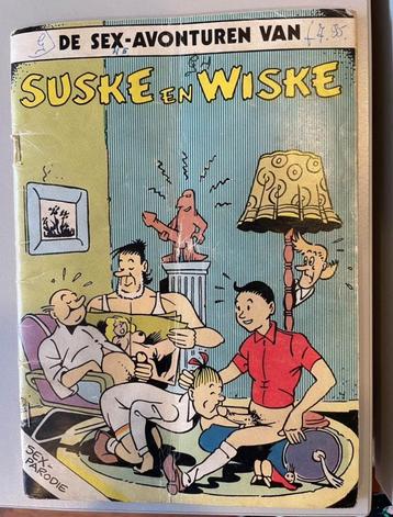 De sex avonturen van Suske en Wiske - parodie