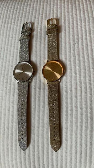 Horloges dames Ice Watch, goud-& zilverkleurig, nieuw !