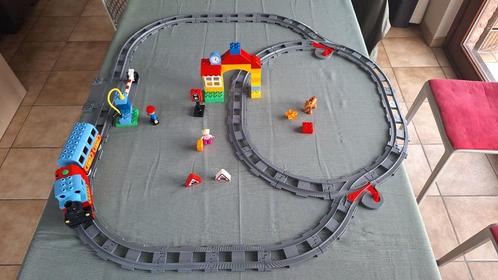 Elektrische Duplo trein, Kinderen en Baby's, Speelgoed | Duplo en Lego, Gebruikt, Duplo, Complete set, Ophalen of Verzenden