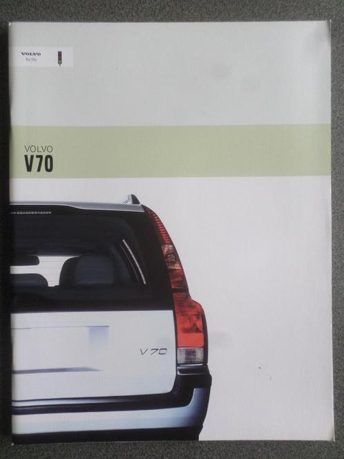 Volvo V70 V 70 2003 Brochure, Boeken, Auto's | Folders en Tijdschriften, Volvo, Ophalen of Verzenden