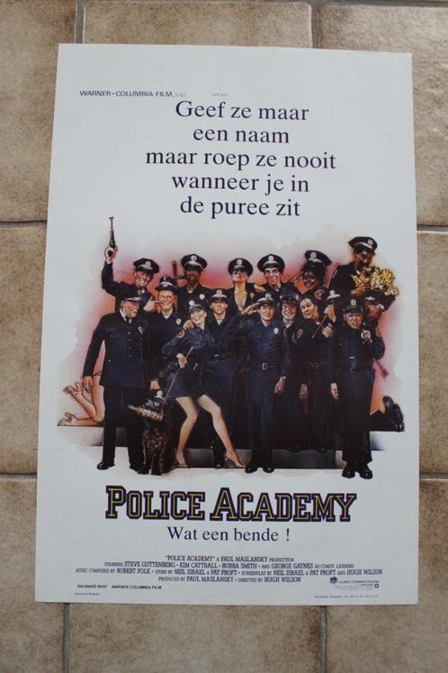 filmaffiche Police Academy 1 filmposter, Collections, Posters & Affiches, Comme neuf, Cinéma et TV, A1 jusqu'à A3, Rectangulaire vertical