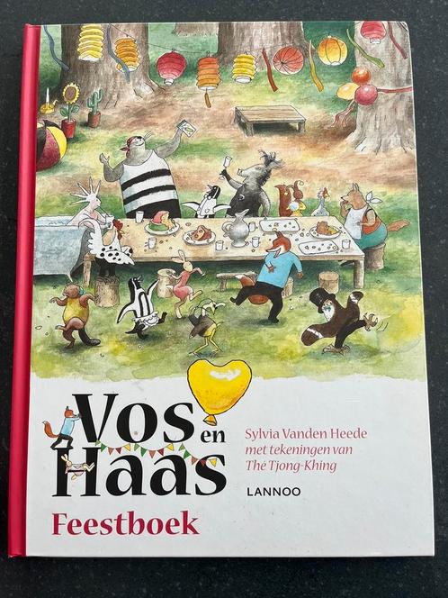 NIEUW Vos en Haas Feestboek (groot boek vanaf 6 jaar), Livres, Livres pour enfants | Jeunesse | Moins de 10 ans, Neuf, Fiction général