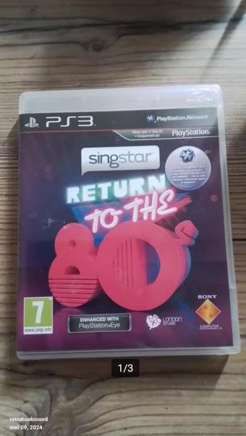 Ps3 - Singstar Return to the 80s - Playstation 3