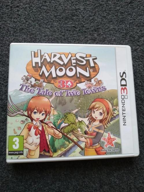Harvest Moon 3D The tale of two towns 3DS game, Games en Spelcomputers, Games | Nintendo 2DS en 3DS, Zo goed als nieuw, Simulatie