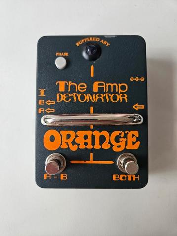 Orange amp detonator split pedal