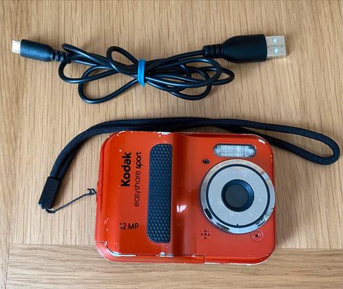 Digitaal compactcamera/Kodak easyshare sport C123/Waterproof, TV, Hi-fi & Vidéo, Appareils photo numériques, Utilisé, Compact
