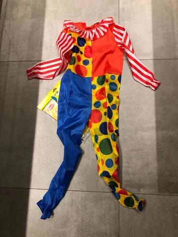 Clown kostuum verkleedkleding kind 