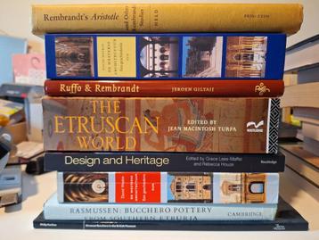 Diverse kunst- en archeologieboeken