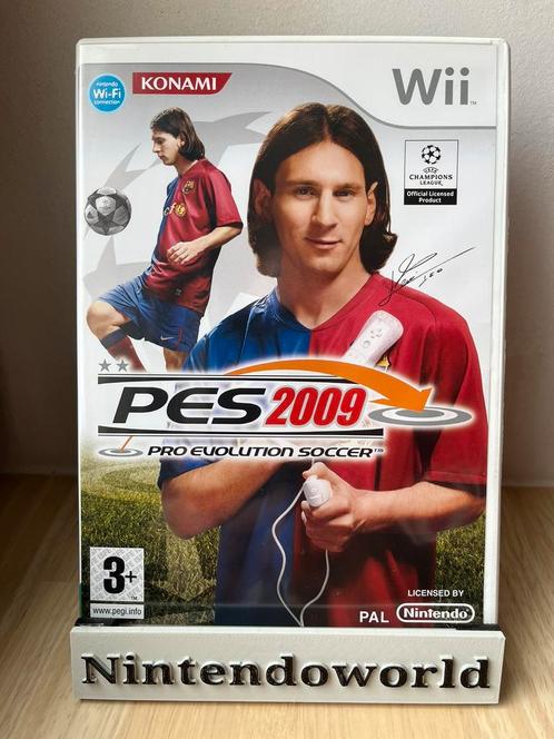 PS 2009 Pro Evolution Soccer (Wii), Consoles de jeu & Jeux vidéo, Jeux | Nintendo Wii, Comme neuf, Online, Enlèvement ou Envoi