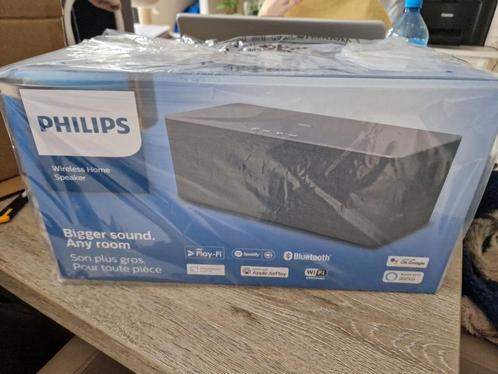 Philips wifi speaker TAW6505 | Ongeopend 2x, Audio, Tv en Foto, Luidsprekerboxen, Nieuw, Front, Rear of Stereo speakers, 60 tot 120 watt