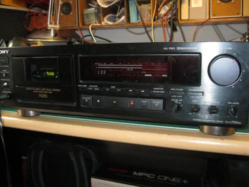 SONY TC-K 750ES Deck cassettes, TV, Hi-fi & Vidéo, Decks cassettes, Simple, Sony, Tape counter, Enlèvement