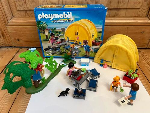 Playmobil Kampeer vakantie met tent – 5435, Kinderen en Baby's, Speelgoed | Playmobil, Zo goed als nieuw, Complete set, Ophalen