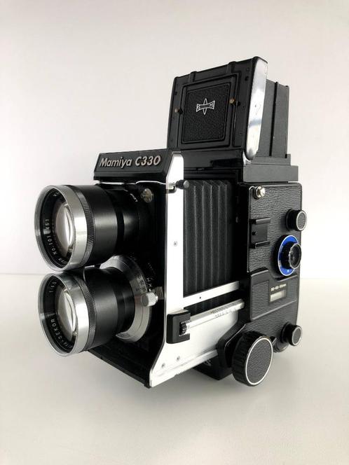 Analoge camera Mamiya C330 PRO + Lens 135mm f4.5, TV, Hi-fi & Vidéo, Appareils photo analogiques, Utilisé, Reflex miroir, Autres Marques