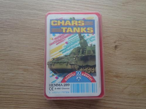 Kwartet Chars Tanks - Hemma 289, Hobby & Loisirs créatifs, Jeux de société | Jeux de cartes, Comme neuf, Enlèvement