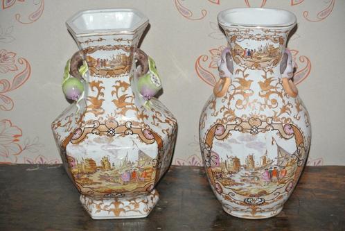 Paire d'anciens vases chinois signés, Maison & Meubles, Accessoires pour la Maison | Vases, Enlèvement