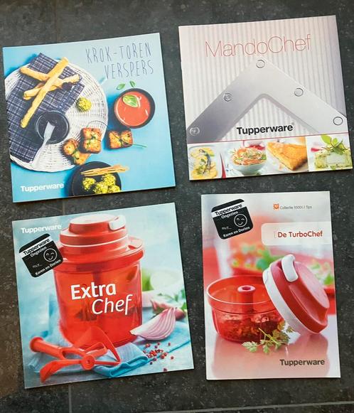 Receptenboeken Tupperware €3/stuk, Maison & Meubles, Cuisine| Tupperware, Comme neuf, Autres types, Enlèvement ou Envoi
