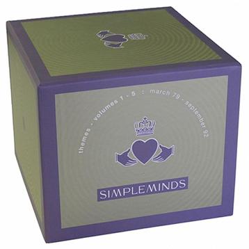 25 CdSingle Box Simple Minds Themes Volumes 1 2 3 4 5 NIEUW