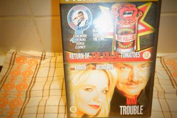 DVD Return Of The Killer Tomatoes & Man Trouble.