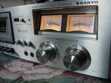 Deck Cassette Sanyo RD 5030 UM  1978-80  Tests Possibles