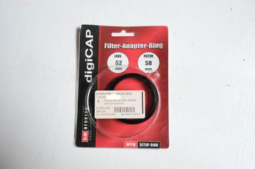 Filter adapter ring 52mm naar 58 mm
