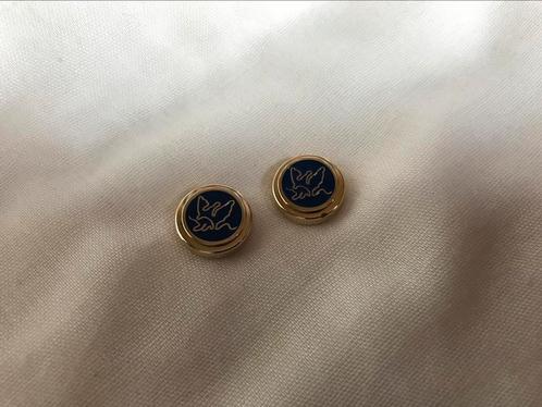 Couvre-boutons avec le logo de la marque Gauloise, Bijoux, Sacs & Beauté, Boutons de manchette, Neuf, Autres matériaux, Doré