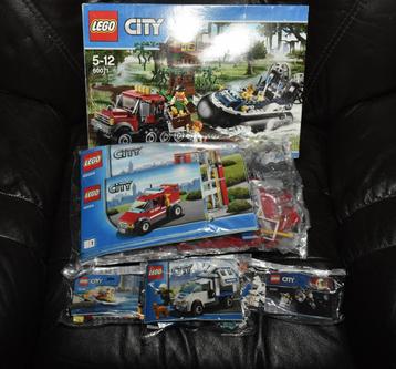 5 Lego City Sets (100% Compleet)
