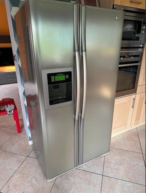 Frigo Américain, Electroménager, Réfrigérateurs & Frigos, Utilisé, Avec congélateur séparé, 200 litres ou plus, 160 cm ou plus
