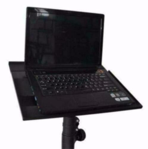 Laptop Stand/plateau voor op speaker statief 066, Musique & Instruments, Pieds, Neuf, Pied, Haut-parleur, Enlèvement ou Envoi