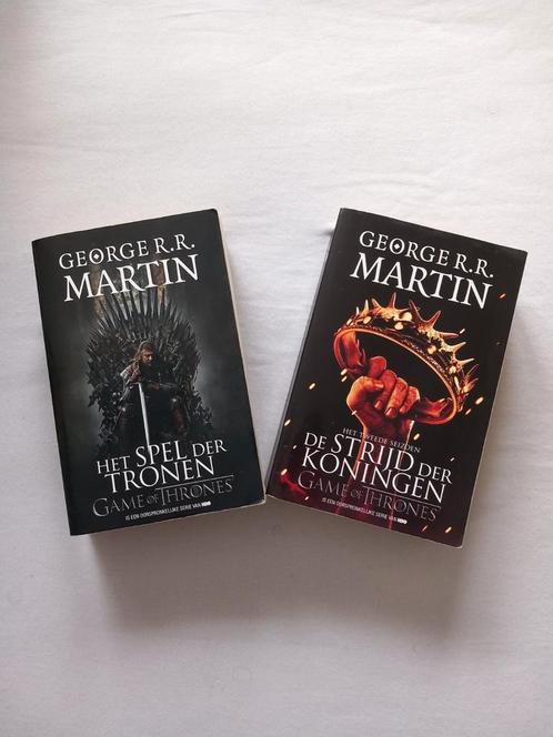 George R.R. Martin - Game of Thrones 1&2, Livres, Fantastique, Utilisé, Enlèvement ou Envoi