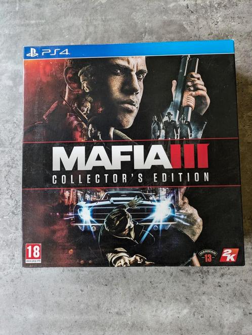 Mafia 3 : Collector edition (playstation 4), Consoles de jeu & Jeux vidéo, Jeux | Sony PlayStation 4, Comme neuf, Enlèvement ou Envoi