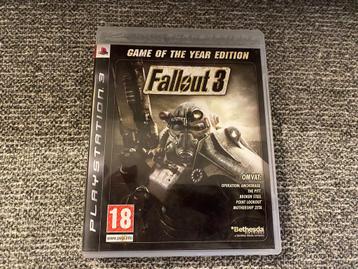 Jeu de l'année Fallout 3 sur PS3