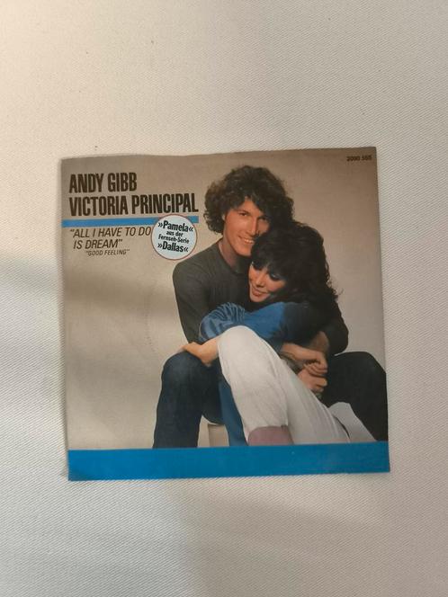 7' vinyl singel van Andy gibb & Victoria principal, Cd's en Dvd's, Vinyl | Pop, Zo goed als nieuw, Ophalen of Verzenden