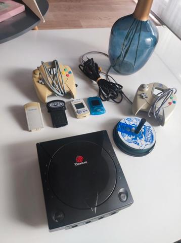 Dreamcast-console 2-controllers 15 spellen 