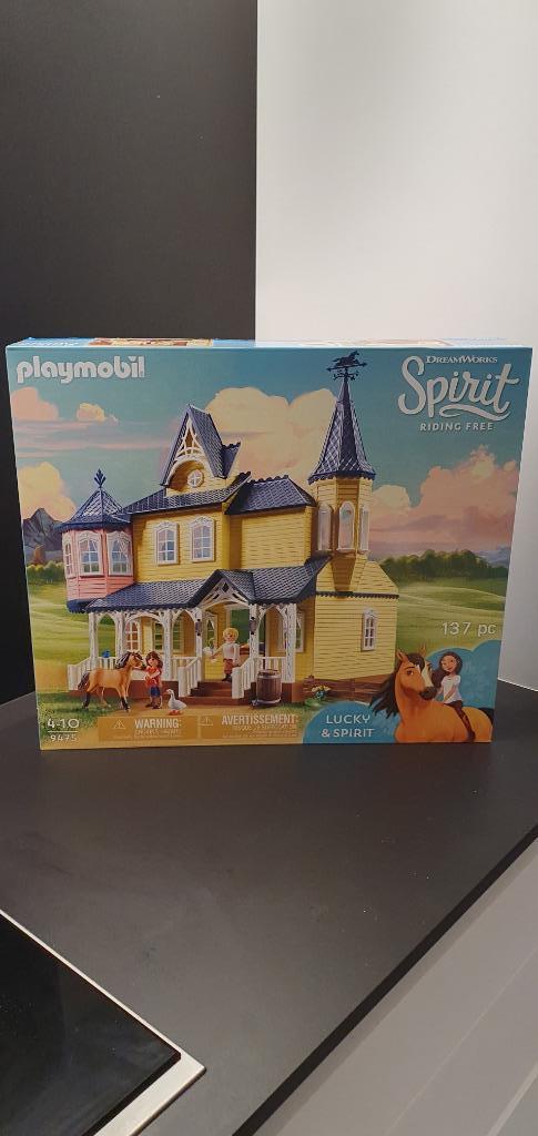PLAYMOBIL Spirit Lucky's huis - 9475, nieuw en sealed, Enfants & Bébés, Jouets | Playmobil, Neuf, Ensemble complet, Enlèvement ou Envoi