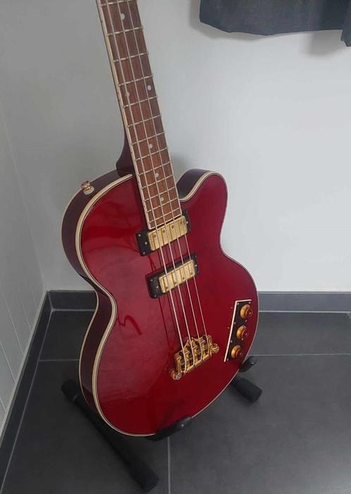 Epiphone Rumblekat Bass, Muziek en Instrumenten, Snaarinstrumenten | Gitaren | Bas, Gebruikt, Semi-akoestisch, Ophalen of Verzenden