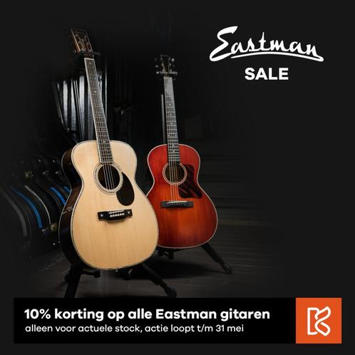 Eastman Spring Sale! 10% korting op de gehele collectie, Musique & Instruments, Instruments à corde | Guitares | Acoustiques, Neuf