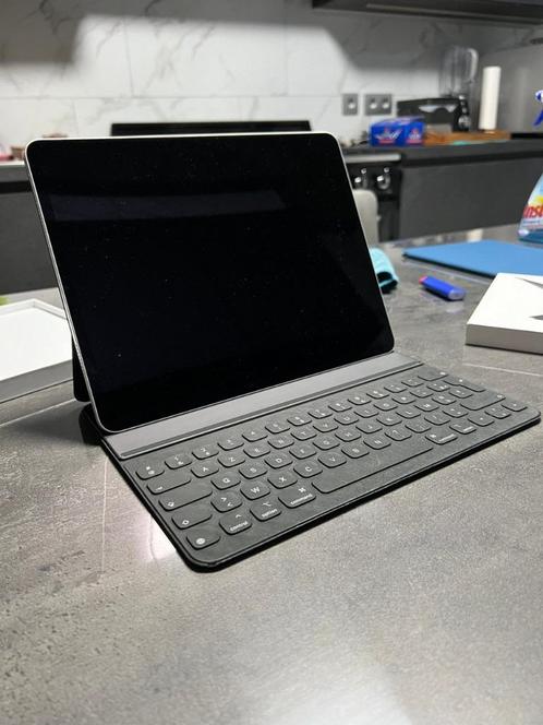 iPad SmartFolio Keyboard (3 & 4 eme generation), Computers en Software, Apple iPads, Zo goed als nieuw, Apple iPad Pro, Wi-Fi