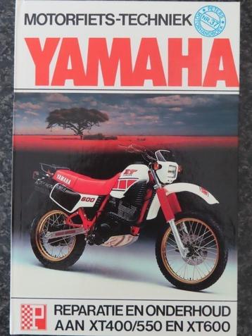 Yamaha XT400 XT550 XT600 Nederlandstalig handboek NIEUW & NL