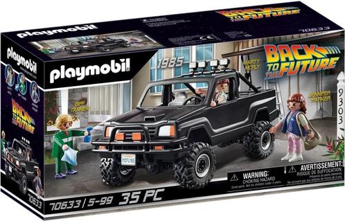 Playmobil Back to the future 1985 Marty's pick-up (70633), Collections, Jouets miniatures, Neuf, Envoi