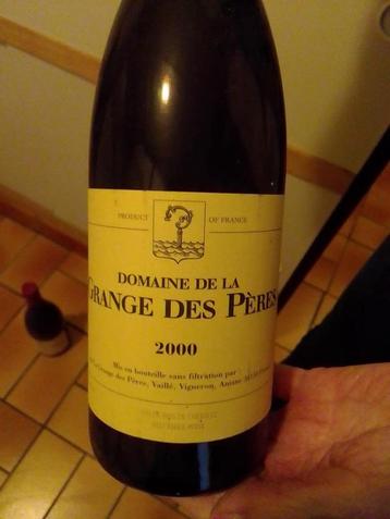 vin rouge Grange des Pères 2000 Hérault Languedoc Roussillon