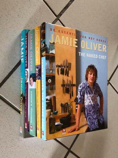 Jamie Oliver kookboeken set, Livres, Livres de cuisine, Comme neuf, Enlèvement ou Envoi