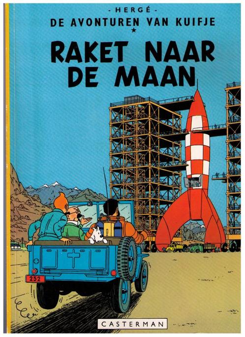Raket naar de maan - De avonturen van Kuifje - Hergé, Boeken, Stripverhalen, Zo goed als nieuw, Eén stripboek, Ophalen of Verzenden