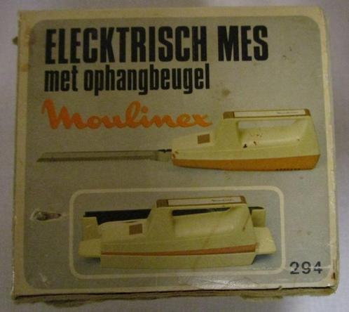 Couteau électrique MOULINEX (vintage années '70) - LIQUIDAT., Maison & Meubles, Cuisine | Ustensiles de cuisine, Utilisé, Enlèvement ou Envoi