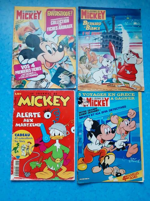 Ancienne revue Le Journal de Mickey- lot de 4 ou à l' unité, Antiquités & Art, Antiquités | Livres & Manuscrits, Enlèvement ou Envoi