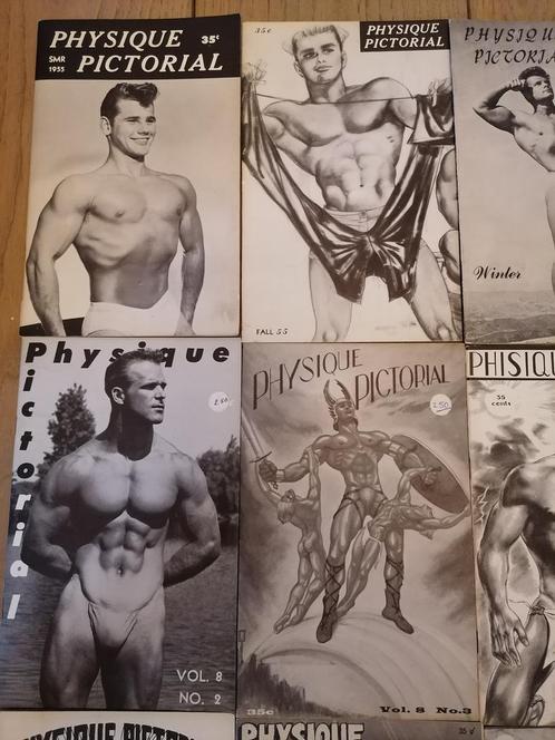 Bob Mizer Physique Pictorial gay interest magazine jaren 50, Collections, Revues, Journaux & Coupures, Journal ou Magazine, 1940 à 1960