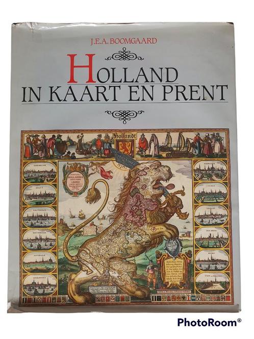 Boek holland in kaart en prent, Boeken, Geschiedenis | Wereld, Gelezen, Europa, Ophalen of Verzenden