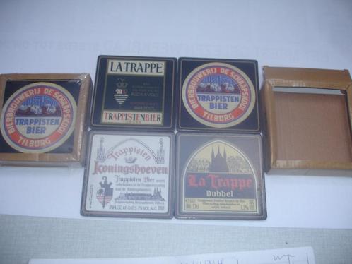 Kartonnen doosje met onderleggers van La Trappe, Collections, Marques de bière, Neuf, Autres types, La Trappe, Enlèvement ou Envoi