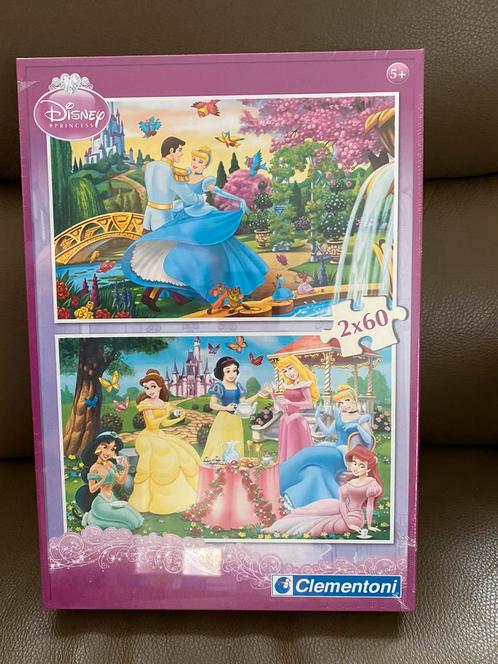 NIEUWE !!!   Puzzel Disney Princess   ( 2 x 60 stukjes)  🍄, Enfants & Bébés, Jouets | Puzzles pour enfants, Neuf, Enlèvement ou Envoi