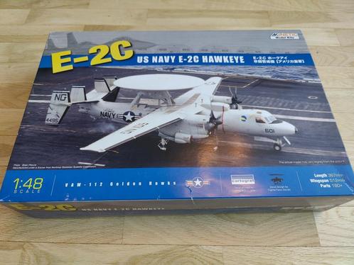Kinetic E-2C Hawkeye 1:48, Hobby en Vrije tijd, Modelbouw | Vliegtuigen en Helikopters, Nieuw, Vliegtuig, Groter dan 1:72, Overige merken